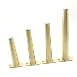 Stainless Steel Tapered Furniture <b>Legs</b> T Shape Heavy Duty <b>Table</b> Support Hardware Minimalist Design Light Luxury Style - Product Image 5
