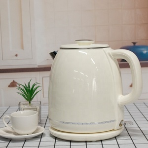 1835 New Arrival Good Price Home <strong>Appliance</strong> 1.8 Liter Double Layer <strong>Retro</strong> Style Kitchen Kettle <strong>Retro</strong> Cream Electric Kettle - Product Image 2