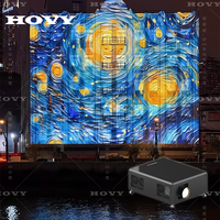 Proyector Láser HOVY 3D para Mapeo de Exteriores, Proyección en Paredes de Edificios Grandes, 38000 Lúmenes, Proyector de Video, Software de Proyección