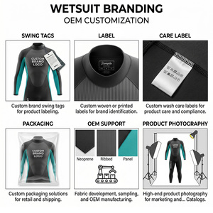 Neoprene Surfing <strong>Wetsuits</strong> Factory Dive High Quality Long Sleeve Design Custom 3mm <strong>Wetsuit</strong> - Product Image 4