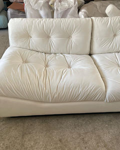 Muebles Disen, Sofá Moderno Nórdico de 2 Plazas, Estructura de Madera Maciza, Tapizado en Tela, Sofá Italiano de Lujo - Product Image 6