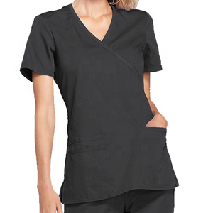 Belleza Hospital femenino Scrubs tejido enfermera uniformes diseño médico Scrub Sets - Product Image 4