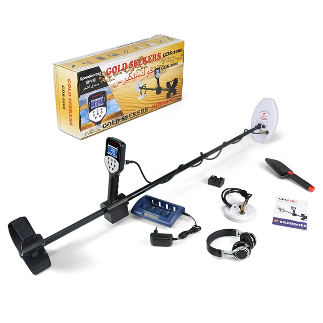 New Professional Gold Metal Detector GDS2000 for Metal Detection