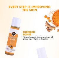 Kit de Soins Visage Hydratant Anti-Taches à la Vitamine C et au Curcuma pour Femmes Noires – Marque Blanche