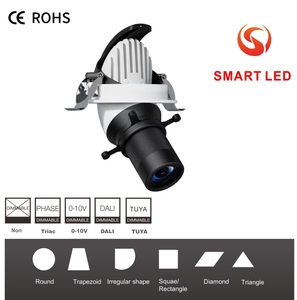 Mini projecteur LED orientable et zoomable pour exposition, 10W/20W/30W, en aluminium, angle de faisceau 25-40°/50-60°, pour musée, CRI97, dimmable, garantie 5 ans - Product Image 3