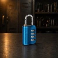 Cadenas à combinaison à 4 chiffres en alliage de zinc SAMHOO, antivol, pour porte d'armoire, couleur personnalisée, code secret, vente en gros