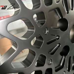 ZW forjado 2 piezas 22 24 26 28 pulgadas personalizado negro H estilo ruedas para RAM 3500 Ford F250 F350 GMC Sierra 2500 Offroad 8x6,5 llantas - Product Image 6