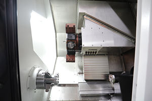 ICT521Y Máquina de torneado y fresado de cama inclinada CNC de <span class=keywords><strong>3</strong></span> ejes Equipo de torno de metal - Product Image 5