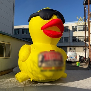 Papera Gonfiabile da Piscina per Parco Acquatico, Mascotte a Forma di Cartone Animato per Giochi Estivi - Product Image 3