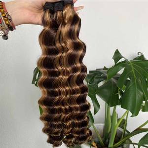 ผมมนุษย์สำหรับผู้หญิงผมบริสุทธิ์แบบลอนลึกแบบหลวมขนาด16-30นิ้วผม2/27แบบกำหนดเองจำนวนมาก - Product Image 3