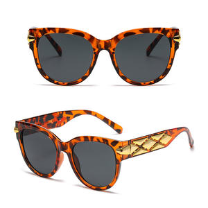 2025แว่นตาตาแมวย้อนยุคแว่นตาขากว้างระดับไฮเอนด์อินเทรนด์ทันสมัยป้องกันรังสียูวีแว่นกันแดดแฟชั่นกำหนดเองได้ - Product Image 4