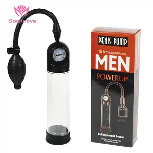SacKnove Wholesale Adult Toy Handheld Quick Vacuum Enlargement Negative Pressure Ball Watch Male Sex Product Penis Pump Enlarger