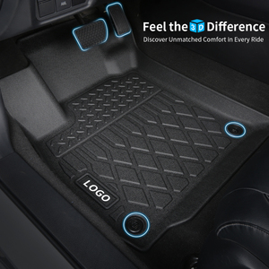 Tapis de sol de voiture universel, protection contre toutes les intempéries, ensemble complet TPE, couverture de voiture pour Honda pilot <span class=keywords><strong>2018</strong></span> - Product Image 3