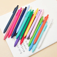 Stylo bille rétractable multicolore personnalisable avec logo, encre noire et bleue, pour promotion d'entreprise et fournitures de bureau