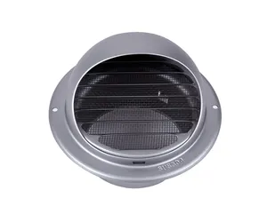 Premium Quality Custom Outlet Heating Cooling Vents Cap Cover Grille Round 304 Stainless Steel Wall Ceiling Air Vent
