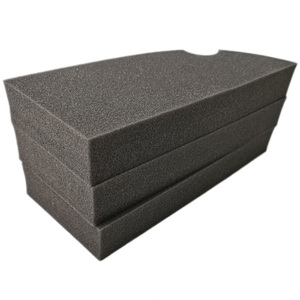 Tùy chỉnh die-cut Đen <span class=keywords><strong>Polyurethane</strong></span> tấm xốp Chống sốc & tái chế EVA bọt nhà sản xuất tại Trung Quốc cho bảo vệ - Product Image 1
