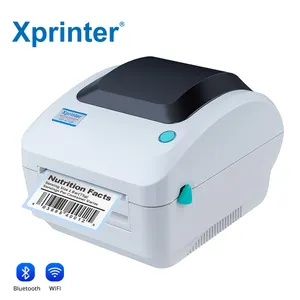 Xprinter用于USB蓝牙4x6贴纸标签打印机机器热敏运输条形码标签打印机