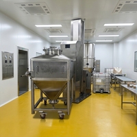 Mélangeur à tambour élévateur Hopper pour produits chimiques, aliments, plastiques, poudres, granulés – Équipement de mélange GMP en acier inoxydable, économe en énergie