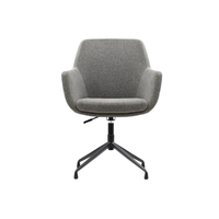 Chaise de bureau moderne pour la réception Chaise de loisirs ergonomique rembourrée Chaise de bureau pour le travail des visiteurs Chaise de réunion Fauteuil