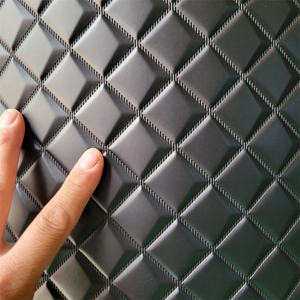 एम्बेड किए गए pvc सिंथेटिक क्लियटेड चमड़े की सामग्री कढ़ाई कुलीटेड pvc सिंथेटिक चमड़े के लिए कस्टम - Product Image 1