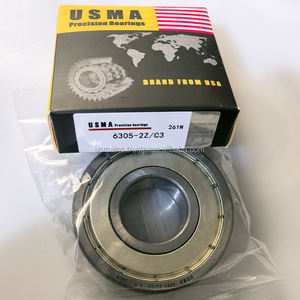 Roulement USMA 6301 2RS 6302 6303 6304 6305 6308 6309 ZZ 2RS 6322 6301 Roulements à billes à gorge profonde 6300 Roulement 6300 2RS - Product Image 3