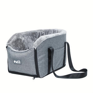 Portable voiture sécurité voyage chien lits couverture amovible Console centrale chien siège de voiture pour petits animaux imprimer voiture accoudoir <span class=keywords><strong>maison</strong></span> - Product Image 2