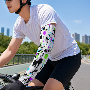 Custom Ink Splash Cycling <b>Arm</b> <b>Sleeve</b> UV Protection <b>Compression</b> Cooling Sports Support for Outdoor Riding <b>Arm</b> <b>Sleeve</b> - Product Image 1