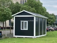 Murs et Toits Modulaires en Acier pour Maisons Indépendantes - Cabane Moderne Économique pour Petites Habitations avec Design Écologique