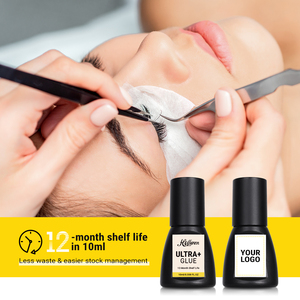 Siêu Nhanh Chóng Làm Khô Thêm Mạnh Mẽ Duy Giữ 8 Tuần Lông Mi Keo Thấp Lớn Tuổi Nhãn Hiệu Riêng Dính Lashes Colle Mở Rộng De Cils - Product Image 2