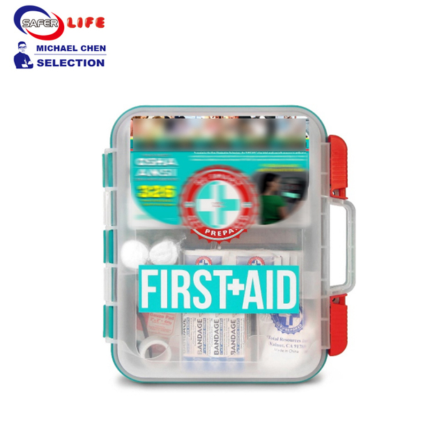 Saferlife OSHA Ansi Workplace First Aid Kit Office Emergency Factory Use for Work Sites