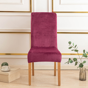 Funda Elástica para Silla de Fábrica, Color Sólido, 230GSM, Funda Protectora de Lujo para Respaldo de Silla - Product Image 1