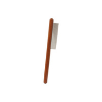 Brosse lissante en bois écologique de style simple, personnalisable en gros, outil de toilettage de haute qualité pour chats et chiens de petite taille