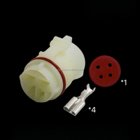 Connecteur étanche 4 broches série DJ70419, fiche scellée anti-poussière pour régulateur de tension et faisceau de câblage de capteur automobile