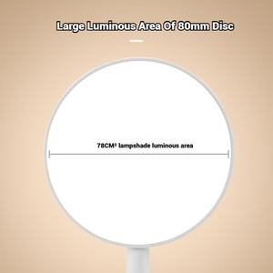 Lámpara de Lectura LED Recargable por USB con Clip, Brillo Ajustable al Tacto, Lámpara de Escritorio para Estudio - Product Image 4