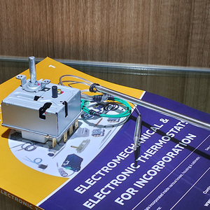 Çift Problu Sıcaklık Kontrol Cihazı Üç Kutuplu Ayarlanabilir ve Sıcaklık Sınırlayıcı Kombinasyon EGO Modeli - Product Image 2