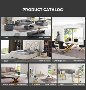 <span class=keywords><strong>Chaise</strong></span> de salle à manger élégante et confortable en <span class=keywords><strong>velours</strong></span> <span class=keywords><strong>noir</strong></span>, pieds en métal dorés en forme de X, meubles de salle à manger - Product Image 5