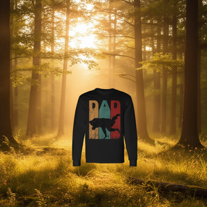 Vintage <b>Jiu</b> <b>Jitsu</b> Dad Long Sleeve <b>T</b>-<b>Shirt</b> Father's Day Gift Idea - Product Image 3