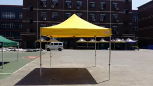 2024 tenda meja yang sangat disukai untuk pesta acara promosi pertemuan luar ruangan Gazebo luar ruangan untuk display komersial