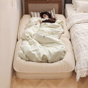 Human Sized Beanbag Chair Soft Foldable Single Seat For Bedroom Balcony Tatami Use - Product Image 1