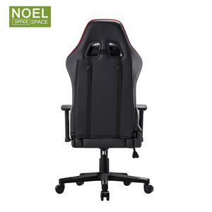 Chaise pivotante de jeu réglable personnalisée, fournisseur de chaise de course de jeu d'occasion rouge et <span class=keywords><strong>noir</strong></span> - Product Image 5