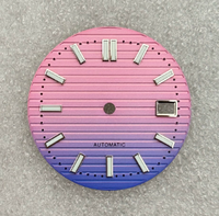 Cadran de montre étanche de 30.5mm, vert lumineux, pour mouvement NH35/36, accessoires de montre