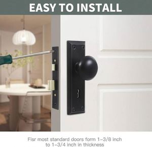 Juego de Cerradura de Embutir WEKIS para Puerta Corredera de Madera, de Aleación de Zinc y Acero, Antirrobo, Impermeable, Antioxidante, con Recubrimiento en Polvo, para Interiores - Product Image 6