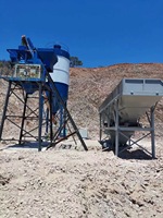 Lini Produksi Beton Siap Pakai Hongxing 35m3/jam HZS35 dengan Pilihan Pengisian Skip Bucket, Pengumpan Agregat Dua-Bin/Tiga-Bin