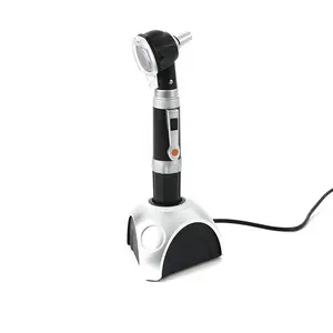 HS-OT10C CE/ ISO13485 Dikenakan Biaya THT Series Digital Ophthalmoscope Medis Otoscope