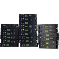 Meilleur amplificateur de puissance IP 2U, système PA complet, sortie 100W, prend en charge la diffusion à distance via application mobile, sortie vocale 100-2000W