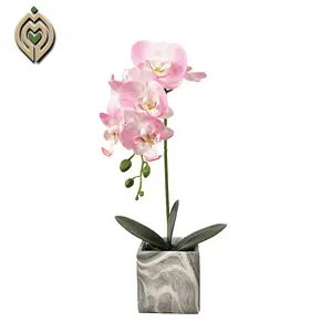 High quality artificial Real Touch simulation Decoration Wedding Butterfly Flower Christmas Party Orchid