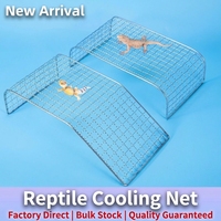 Plateforme de basking en métal pour reptiles, rampe d'escalade pour tortues, point de basking pour dragons barbus, décoration de terrarium OEM&ODM