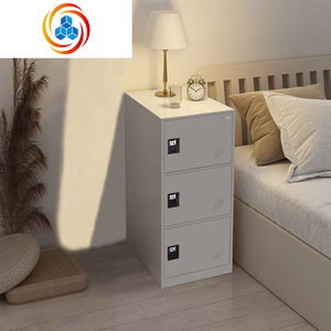 Casillero Vertical Pequeño de Una Sola Capa MECOLOR con Cerradura, 2 o 3 Compartimentos de Almacenamiento para Empleados, Hogar, Oficina, Escuela, Niños - Product Image 6