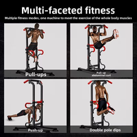 Barres parallèles multifonctionnelles en acier sur pied, barre de traction, équipement de gym à domicile, appareil d'entraînement complet pour OEM/ODM