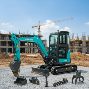 Mini-excavatrice hydraulique haute stabilité 3 tonnes, mini-excavatrice sur mesure, mini-excavatrice pour travaux de terrassement, mini-excavatrice de jardin - Product Image 6